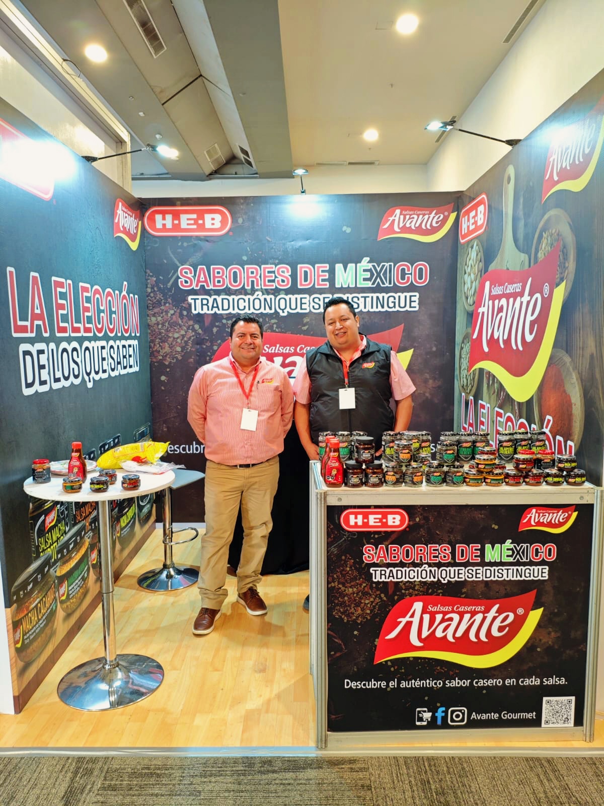 Stand Avante Gourmet Feria HEB 2025