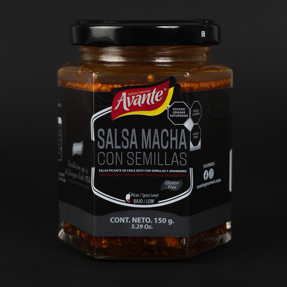 Salsa Macha Con Semillas